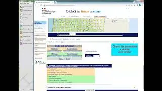 Miniature : Tutoriel simulation Drias des effets des gaz à effet de serre sur le climat