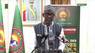 Miniature : Communiqué de presse de l’AES lu par Abdoulaye Diop 20 juin 2026