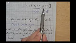 Miniature : Cyclic codes-information theory and coding-L3 Telecoms