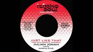 Miniature : Julian Jonah Feat Marva King - Just Like That ( We Can Make It Happen )                        *****