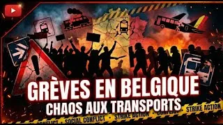 Miniature : Grève 2026 : La Belgique à l'arrêt pendant 5 jours ?