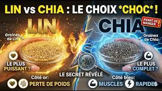 Miniature : Ces 2 Graines Transforment Votre Santé Après 60 Ans (Chia et Lin)