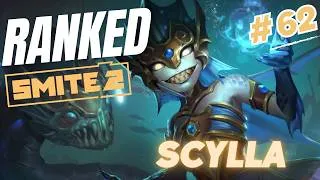 Miniature : JE SUIS SEUL POUR GAGNER ? ENCORE UNE FOIS ? SCYLLA MID SMITE 2 RANKED #62
