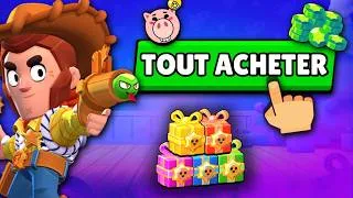 Miniature : J'ACHÈTE TOUT LE MAGASIN pendant 14 JOURS ! 💸 | Calendrier de l'avent Brawl Stars 🎁