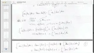 Miniature : Calcul intégral L1-Intégration par parties(exercice original corrigé)