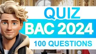 Miniature : Quiz BAC 2024 🏫📚 Révision : Sciences, Histoires, Culture et Littératures 🧬