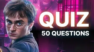 Miniature : NOUVEAU : Quiz ULTIME Harry Potter : 50 Questions - Niveau : Facile à Difficile ⚡️