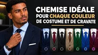 Miniature : La chemise parfaite pour chaque couleur de costume et de cravate (Guide complet)