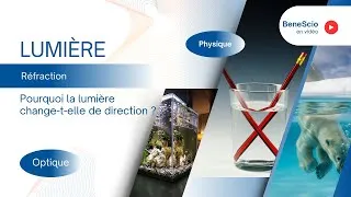 Miniature : Réfraction de la lumière : pourquoi la lumière change-t-elle de direction ?