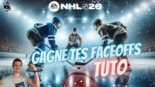 Miniature : Le guide ULTIME des FACEOFFS sur NHL 26 - TUTO NHL 26 FR #nhl26