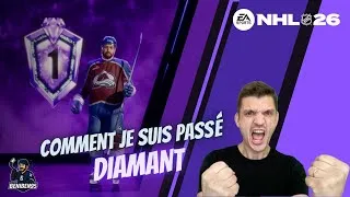 Miniature : Tuto NHL 26 FR - JE SUIS PASSÉ NIVEAU DIAMANT 💎 | Mes meilleurs conseils HUT #nhl26