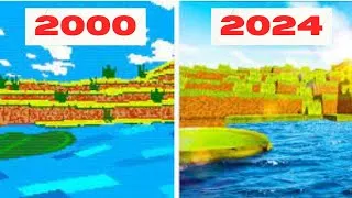 Miniature : L'évolution époustouflante de minecraft depuis sa création