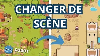 Miniature : Changer de scène / niveau : Godot - Débutant