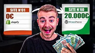 Miniature : J’ai Lancé 40 Sites de Dropshipping : Voilà ce que j’ai Appris