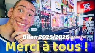 Miniature : Bilan 2025/2026 de la chaine : La passion avant tout... (même si l'algorithme est tueur lol)