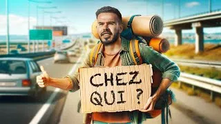 Miniature : Je traverse la France en stop pour faire le MÉNAGE chez un abonné ! #CHEZQUI?