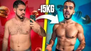 Miniature : -15 KG VOICI MA PERTE DE POIDS (transformation physique)