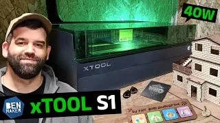 Miniature : Je teste le graveur laser xTool S1 (40W !)