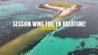 Miniature : WING FOIL SESSION EN BRETAGNE - LES CARAIBES BRETONS ??