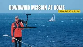 Miniature : DOWNWIND MISSION IN BRITANNY TESTING A NEW STARBOARD FOIL!