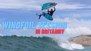 Miniature : WING FOILING IN EPIC WAVES - RAW AQUA SHOTS