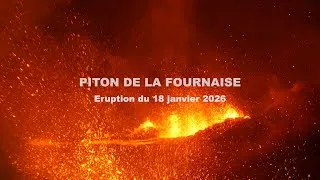 Miniature : Piton de la Fournaise - Eruption du 18 janvier 2026