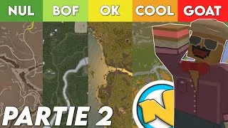 Miniature : ON CLASSE LES MAPS D'UNTURNED ! #2 (Tier list ft. NovaJager)