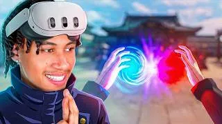 Miniature : J'ai débloqué tous les Pouvoirs de GOJO en VR !
