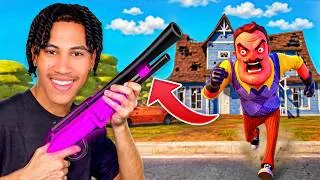 Miniature : Hello Neighbor mais j'ai ajouté des ARMES..
