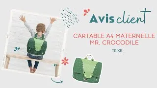 Miniature : [TRIXIE] LE CARTABLE A4 MATERNELLE MR. CROCODILE