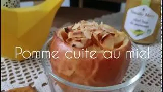 Miniature : Recette facile : pomme cuite au miel