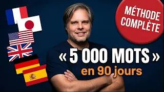 Miniature : Comment j'ai mémorisé 5 000 mots en 90 jours — sans Duolingo, sans cours, sans prof
