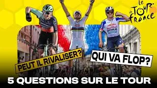 Miniature : Paul Seixas peut-il battre Pogačar et Vingegaard ? | 5 questions avant le Tour de France 2026