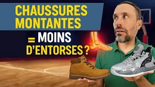 Miniature : Moins d’ENTORSES avec des chaussures MONTANTES ?
