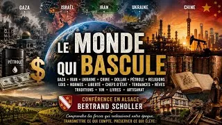 Miniature : Bertrand Scholler : De Gaza à Pékin, de l’Iran à l’Ukraine, du pétrole aux traditions : comprendre !