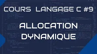 Miniature : Cours langage C #9 - Allocation dynamique