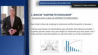 Miniature : Méthode de résolution des problèmes 8D Chapitre 1 Biais cognitifs