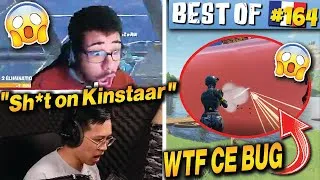 Miniature : LA TEAM DE NEVER EXPLOSE CELLE DE KINSTAAR 💥🙀 UN BUG TROP WTF!?  ► BEST OF FORTNITE FRANCE #164