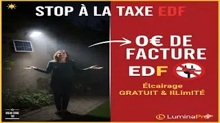 Miniature : Comment j'ai réduit ma facture d'électricité à 0€ (Éclairage Extérieur Puissant)