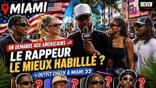 Miniature : On demande aux américains : le rappeur le mieux habillé ? plus outfit check dans les rues de Miami