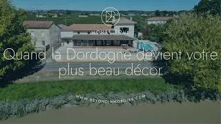 Miniature : Proche Saint-Émilion (Gironde) - Maison avec vue imprenable sur la Dordogne