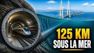 Miniature : Le Plan à 100 Milliards de la Chine pour Bâtir le Plus Long Tunnel Sous-Marin du Monde