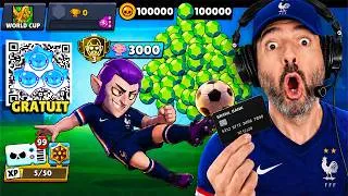 Miniature : j'ai CRÉE le COMPTE de la COUPE DU MONDE le plus FOU (+ QRCODE CADEAU pour TOUS !!)