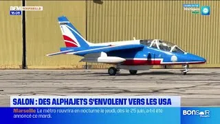 Miniature : Salon : des alphajets s'envolent vers les Etats-Unis