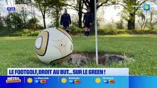 Miniature : Du foot... du golf... Découvrez le Footgolf