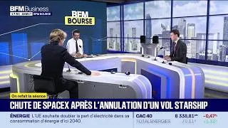Miniature : Chute de SpaceX après l'annulation d'un vol Starship
