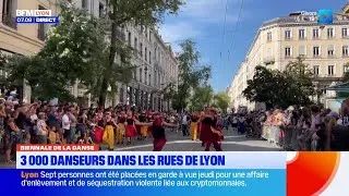 Miniature : Biennale de la danse : 3000 danseurs ont enflammé les rues de Lyon ce dimanche