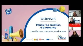 Miniature : WEBINAIRE | Réussir sa création d’entreprise : les clés pour convaincre sa banque