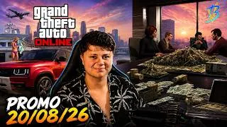 Miniature : LES PROMOTIONS DU 20 AOUT 2026 SUR GTA ONLINE !