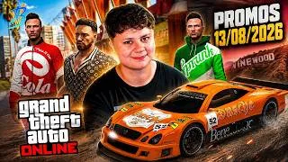 Miniature : LES PROMOTIONS DU 13 AOUT 2026 SUR GTA ONLINE !